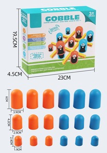 Vente chaude Petit Gobble Jeux Grand Manger Petite Stratégie Fête Jouet Multijoueur Interactif Bureau Tic Tac Toe Jeu Pour Enfant Cadeau - Product Image 5