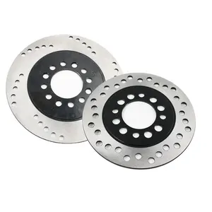 LINGQI RACING Dirt Pit Bike Accessories Stainless Steel 160mm/170mm/180mm Brake Disc Rotor For Versatile Motorcycle Spare Parts