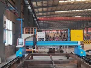Máquina de corte de chapa metálica de alta resistencia con rodamientos, tipo pórtico industrial, CNC, plasma y corte oxicombustible doble, JULIANG ZXLM-3060/4060 - Product Image 1