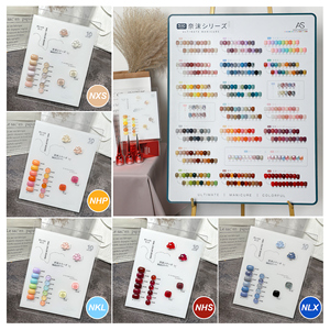 As Macaron Kit de manicura de esmalte de uñas de Gel UV <span class=keywords><strong>semipermanente</strong></span> de 15ml con caja Set Soak off Gel Barniz para Nail Art - Product Image 2