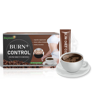 Café en poudre pour <span class=keywords><strong>régime</strong></span> minceur Burn Control Slim pour adultes, café vert, perte de poids, graisse du ventre, saveur de fruits, goût neutre, boîte - Product Image 1