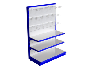 Estanterías de Supermercado con Recubrimiento en Polvo Resistente a los Arañazos, Unidad de Góndola de Acero Duradero para Áreas Comerciales de Alto Tráfico - Product Image 2