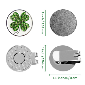 Accessoires de golf OEM ODM : Marqueur de balle de golf magnétique et clip de chapeau en métal émaillé « Kiss My Putt », en stock, expédition immédiate depuis notre usine avec 20 ans d'expérience. - Product Image 6