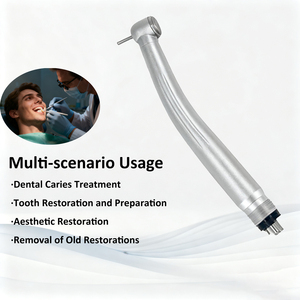 Turbine <span class=keywords><strong>dentaire</strong></span> à grande vitesse, tête standard, appareils dentaires portatifs pour l'assistance chirurgicale <span class=keywords><strong>dentaire</strong></span>, connecteur 4 trous - Product Image 5