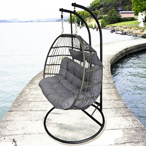 Kursi ayunan gantung untuk pasangan, kursi ayun ganda untuk anak laki-laki dan perempuan, kursi telur ayunan dua orang untuk suami dan istri - Product Image 3