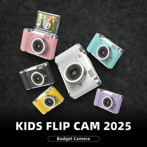 2025 <span class=keywords><strong>Mini</strong></span> caméra vidéo numérique avec écran rabattable Enfants Sécurité domestique professionnelle et photographie Mémoire de carte SD CMOS pour enfants - Product Image 2