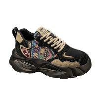 Chaussures pour hommes du marché européen, nouvelle collection printemps, ultra-légères, à semelle épaisse, en cuir synthétique, à lacets, amortissantes