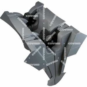 Garde-boue arrière droit/gauche couplé, adapté à Mercedes ACTROS 3 ACTROS 3 MEGA SPACE ACTROS 2 ACTROS 2 MEGA SPACE (9305200419) - Product Image 1