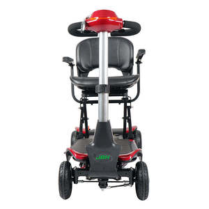 Scooter électrique pliable léger à 4 roues, design fauteuil à dossier haut, portable pour usage extérieur, moteur 250W pour personnes à mobilité réduite - Product Image 3