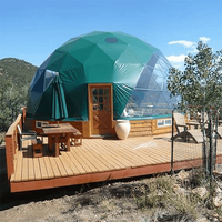 Dôme de glamping igloo personnalisé, nouveau design 2025, tente dôme géodésique en PVC pour l'extérieur, maison dôme de luxe pour hôtel