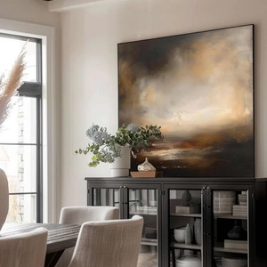 Arte Mural Moderno Abstracto Personalizado, Pintura al Óleo Pintada a Mano, Lienzo Minimalista, Pintura Texturizada 3D para Decoración del Hogar, Arte para Hoteles - Product Image 3