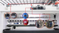 Presse plieuse CNC entièrement automatique synchronisée avec système servo-hydraulique pour tôles en acier au carbone, acier inoxydable et aluminium