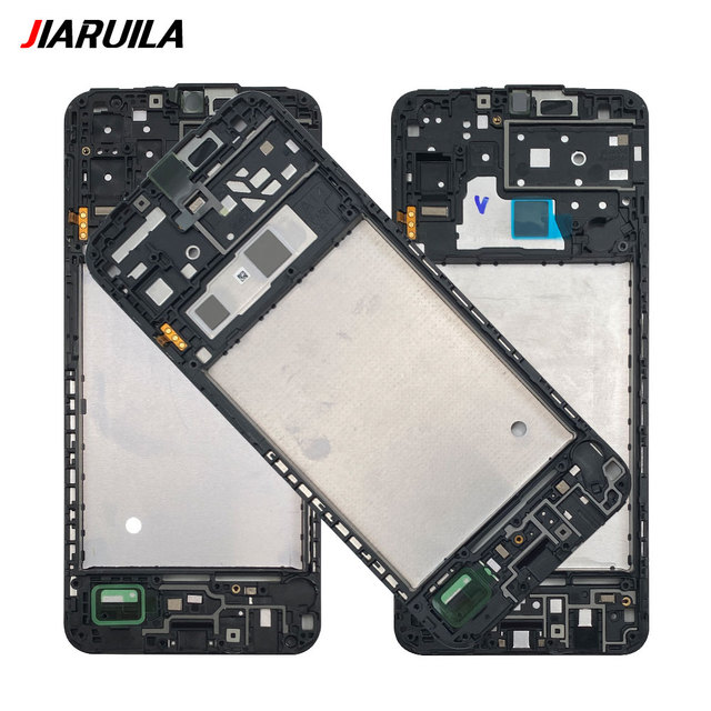 Mobile Phone Front Housing Plate LCD Display Bezel Face Plate Spare Parts for Samsung A13 A14 A23 4G 5G A135 A136 A145 A146 A235