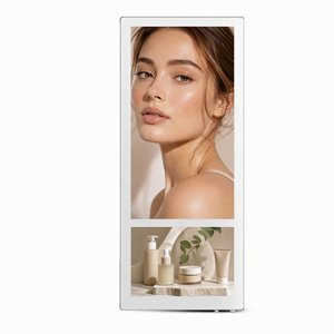Reproductor de Publicidad LCD de Pared de 18.5+10.1 Pulgadas y 4G, Nuevo <span class=keywords><strong>Diseño</strong></span> de Pantalla Dual para Reproductor de Video en Ascensores - Product Image 1