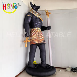 รูปปั้นยักษ์ดำหัวแมวอียิปต์ - Product Image 3