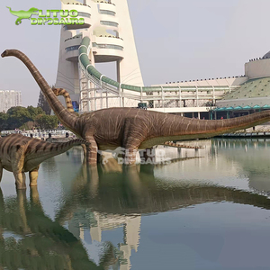 <span class=keywords><strong>Dinosaurio</strong></span> <span class=keywords><strong>Diplodocus</strong></span> Animatrónico de Tamaño Real para Exteriores - Product Image 5