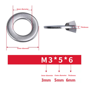 定制钢垫圈不锈钢垫圈标准平垫圈m10 m12 m16 m18 m20 m24 m30 <span class=keywords><strong>m33</strong></span> m36 - Product Image 4