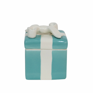 Custom Mini Handmade Luxury <strong>Ceramic</strong> Ring Holder Trinket <strong>Jewelry</strong> Storage <strong>Box</strong> for Wedding - Product Image 5