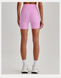 Shorts de Yoga de Cintura Alta para <span class=keywords><strong>Mujer</strong></span>, Compresión de 3 Pulgadas, Ultra Suaves, Levanta Glúteos - Product Image 2