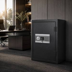 <span class=keywords><strong>Coffre</strong></span>-<span class=keywords><strong>fort</strong></span> électronique <span class=keywords><strong>numérique</strong></span> pour la maison, le bureau ou l'hôtel, avec serrure électronique, pour ranger de l'argent, des bijoux, des documents et des objets de valeur, avec un compartiment intérieur ignifuge - Product Image 2