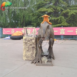 ที่มีคุณภาพดี4เมตรเคลื่อนไหวไดโนเสาร์ขี่สำหรับPark - Product Image 4