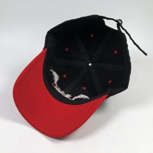 Sombrero de béisbol OEM para fiesta de Halloween de <span class=keywords><strong>Batman</strong></span> con logotipo privado, dos tonos, perfil bajo, ajustable, verano, mujeres, 6 paneles, gorras americanas de hip-hop - Product Image 6