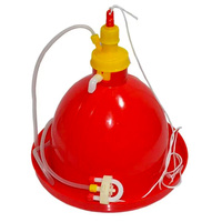 Nouveau Système d'abreuvement automatique à cloche de qualité supérieure pour élevages avicoles, modèle Plasson, pour poulets, canards, cailles, construction en plastique, garantie 1 an