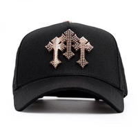 Gorras de Béisbol Deportivas de Alta Calidad Barbas Hats con Logotipo Bordado 3D, Originales de 5 Paneles, Ajustables de Lona