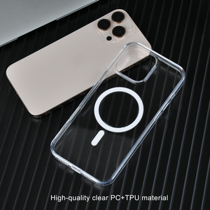 <span class=keywords><strong>Coque</strong></span> PC en TPU jaune pour <span class=keywords><strong>iPhone</strong></span> 16 15 Pro Max antichoc bouton d'<span class=keywords><strong>action</strong></span> magnétique couverture de téléphone portable transparente - Product Image 4