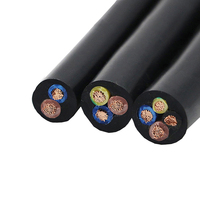 Câbles flexibles gainés PVC H05VV-F H05VV5-F H05VV-K 300/500V, cordon européen HAP, câble électrique en cuivre 2*0.75-6mm