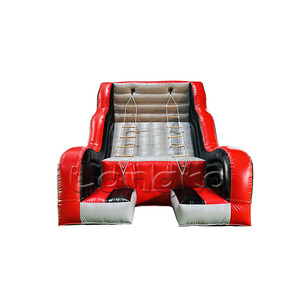 Juego Inflable Comercial <span class=keywords><strong>de</strong></span> Desafío: Escalera <span class=keywords><strong>de</strong></span> Jacob, Juego <span class=keywords><strong>de</strong></span> Escalada Deportiva con Soplador para Alquiler en Carnavales - Product Image 3