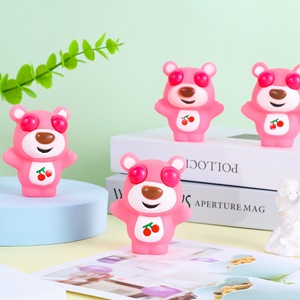ตุ๊กตาหมีตาโป่งสีชมพูบีบเล่นได้ ของเล่<span class=keywords><strong>น</strong></span>บีบคลายเครียด ของขวัญวาเลนไท<span class=keywords><strong>น</strong></span>์ ปีใหม่ ขายส่ง กล่องสุ่ม - Product Image 1