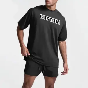 Clothing Muscle Workout Compression T-shirt Custom Sport Active Athletic Clothing Quick Dry Fitted Gym Wear Fitness Men Gym T Shirt