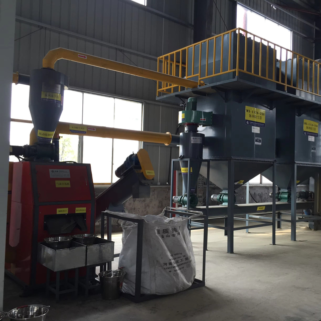 Mingxin Recovery Copper Gold Electronic Scrap PCB Recycling Equipment with 95% Recovery Rate Motor & Pump 300-500kg/h Capacity