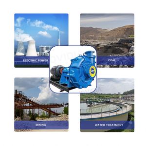 Bomba de lodos horizontal de alta resistencia, bomba centrífuga para grava y escoria, bomba de lodos de eje desnudo centrífuga - Product Image 2