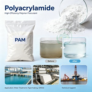 Polímero Acrílico (<span class=keywords><strong>PAM</strong></span>) en Polvo de Alta Pureza (99%) para Minería y Procesamiento de Minerales, Elija a Henan Maoxing, China - Product Image 1