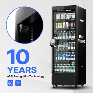 Réfrigérateur distributeur XMAI 425L 24/7 avec technologie de vision IA, en acier galvanisé, consommation 2,3 kWh/jour, pour aliments chauds et café, surveillance à distance 4G - Product Image 1