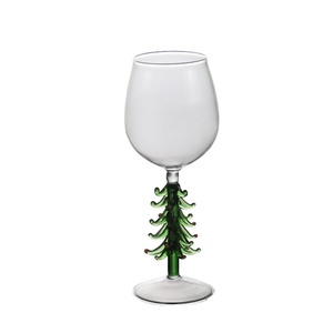 Diseño de árbol de coco de vidrio de borosilicato alto creativo europeo <span class=keywords><strong>vino</strong></span> tinto de San Valentín romántico alto moderno para copa de champán - Product Image 5