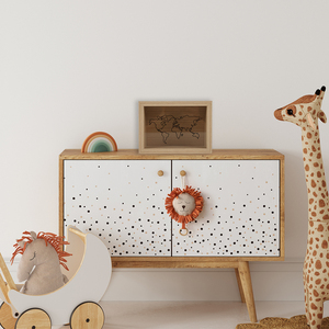 Vitrine en verre véritable en bois à chargement par le haut cadre de tirelire en bois cadre de boîte d'ombre de voyage en bois avec carte du monde - Product Image 3