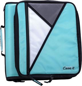 Échantillon gratuit - Classeur à fermeture éclair Mighty Zip Tab 3 pouces, vert, pour hommes et femmes, fabriqué par une usine certifiée BSCI - Product Image 4