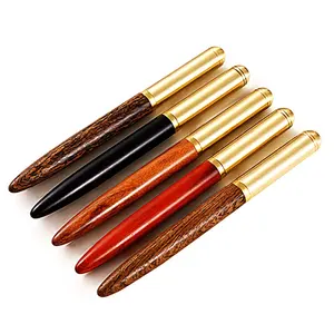 Pluma Estilográfica de Madera de Lujo con Tinta Recargable, el Mejor Regalo Vintage Antiguo para Hombres y Mujeres - Product Image 1