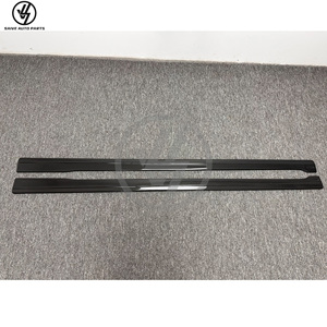MTN Style Glossy Twill Weave Vacuum Bagged Carbon Fiber Car Bumper Side Skirts for Audi RS6 C7 2008-2010 Retrofit Car Body Kit - Product Image 3