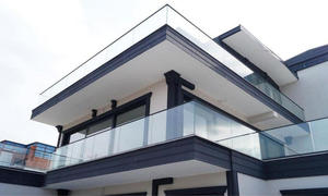 Balustrade en aluminium moderne personnalisable GS, garde-corps DIY pour usage intérieur et extérieur - Product Image 5