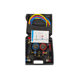 Nouveau Climatiseur Réfrigération Voiture <span class=keywords><strong>R134</strong></span> R410a R22 R407c R404a Collecteur Jauge Ensemble Systèmes OUTIL - Product Image 2
