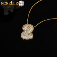 2025 bijoux fins à la mode 26 lettres Style Hip Hop pendentif collier 925 argent et or pour hommes et femmes collier Moissanite