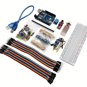 <span class=keywords><strong>Kit</strong></span> Electrónico Básico para Placa R3, Breadboard de 830 Orificios, <span class=keywords><strong>Kit</strong></span> de Iniciación a la Electrónica Dupont, Hecho en China - Product Image 2
