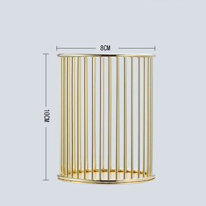 Porte-stylo en métal or <span class=keywords><strong>rose</strong></span> porte-pinceau <span class=keywords><strong>de</strong></span> maquillage <span class=keywords><strong>organisateur</strong></span> <span class=keywords><strong>de</strong></span> <span class=keywords><strong>bureau</strong></span> - Product Image 5