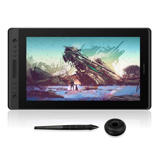 Huion Kamvas Pro 16 Drawing Display Drawing Tablet With Screen for Digital Designing Pen Tablet 15.6' Monitor