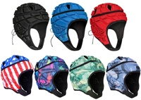 Casque à coque souple Casque rembourré Casque à coque souple anti-collision Casque de rugby respirant et confortable pour le football
