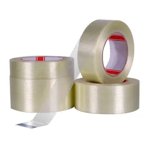 Hotmelt Glue Manufacturers Heavy Packaging Fiberglass Sealing Carbon Fiber Filament Packing Tape